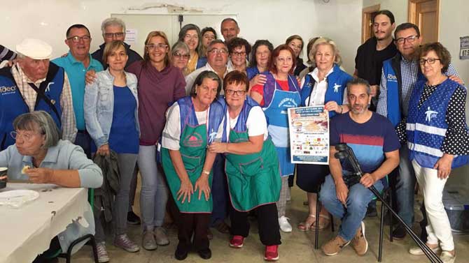 Desayuno solidario para Apavi en Muñana.