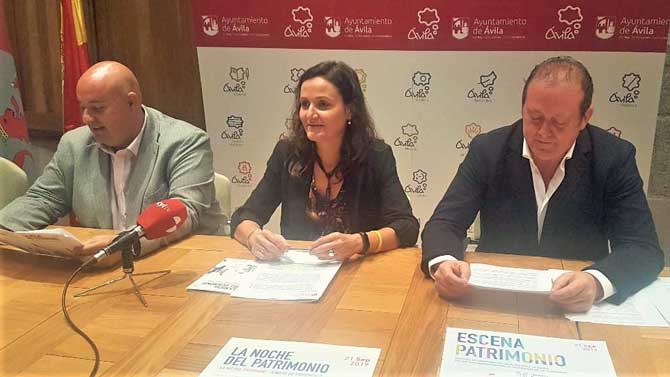 Presentación de 'La noche del patrimonio'.