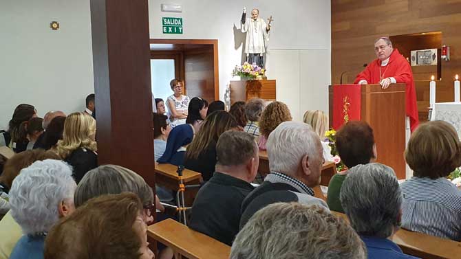Despedida a las Hijas de la Caridad en la Casa de Misericordia,