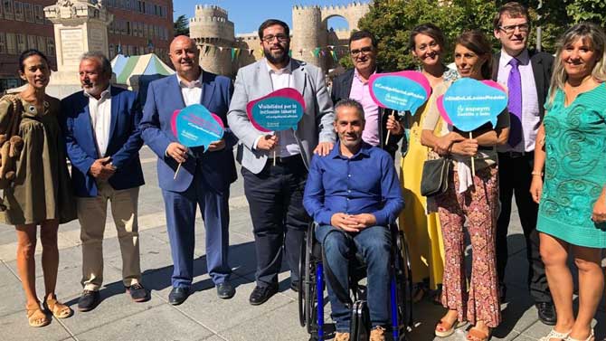 Celebración del Día de la Lesión Medular en Ávila.