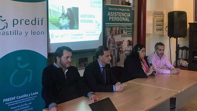 Jornada sobre asistencia personal en Arévalo.