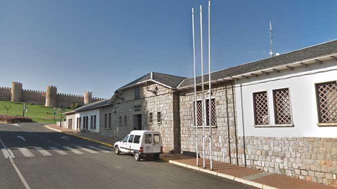 Imagen de archivo de una asamblea de policías locales.