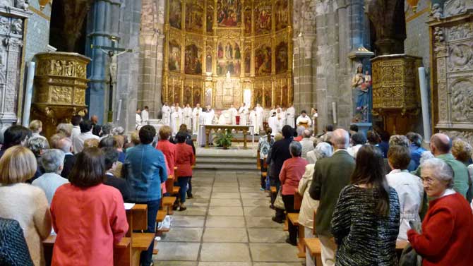 Imagen de archivo de una eucarist&iacute;a misionera.