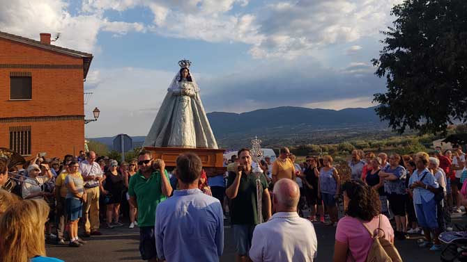 Regreso de la Virgen de Valsordo a su ermita.