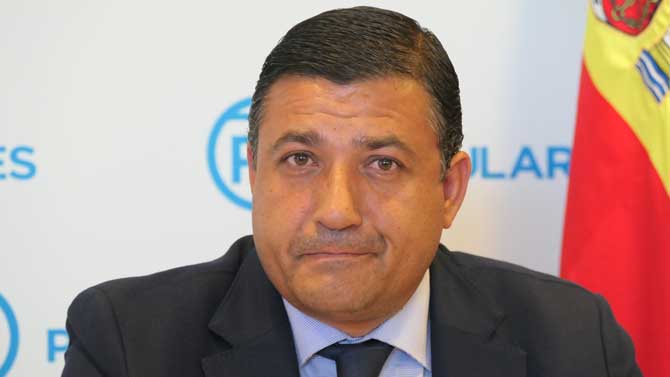 Carlos García en rueda de prensa.