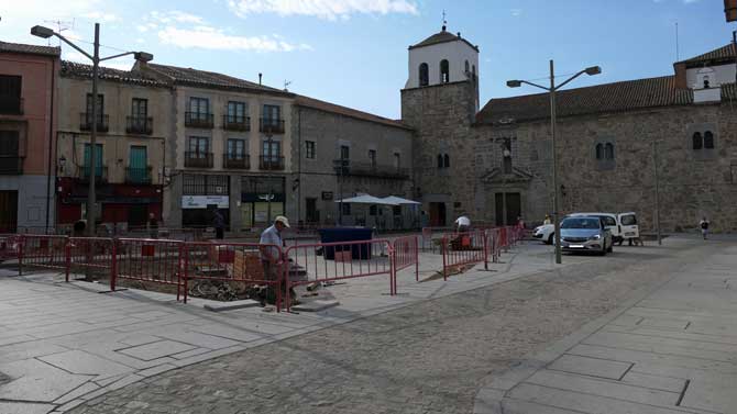 Plaza del Teniente Arévalo.