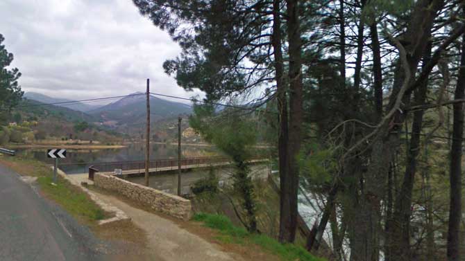 Embalse de R&iacute;ocuevas, en Arenas de San Pedro.