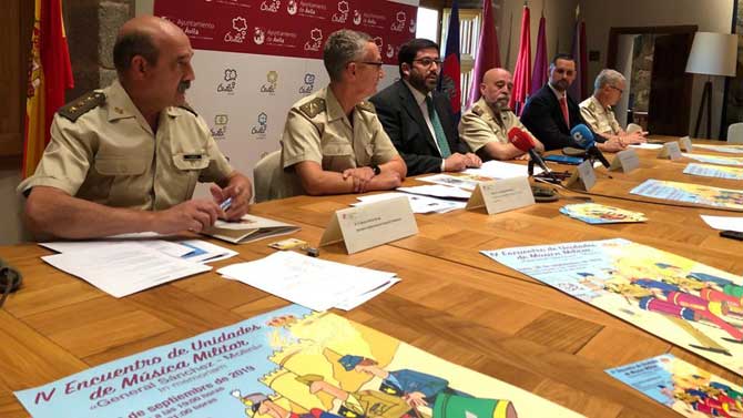 Presentaci&oacute;n del Encuentro de Bandas de M&uacute;sica Militar.