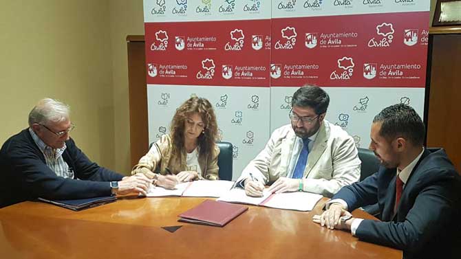 Convenio entre el Ayuntamiento y la Banda de M&uacute;sica de &Aacute;vila.