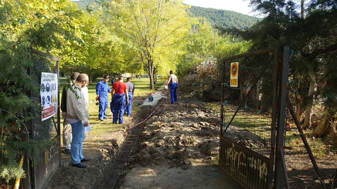 Alumnos del programa de empleo de Sotillo de la Adrada.