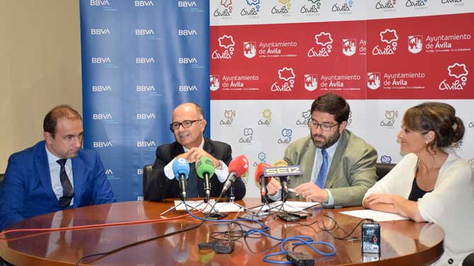 Iván Merino,  Antonio Ferrero, Jesús Manuel Sánchez Cabrera y Ángela García.