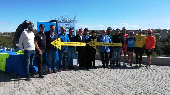 Presentación de la campaña ‘Hay distancias que te salvan la vida’.