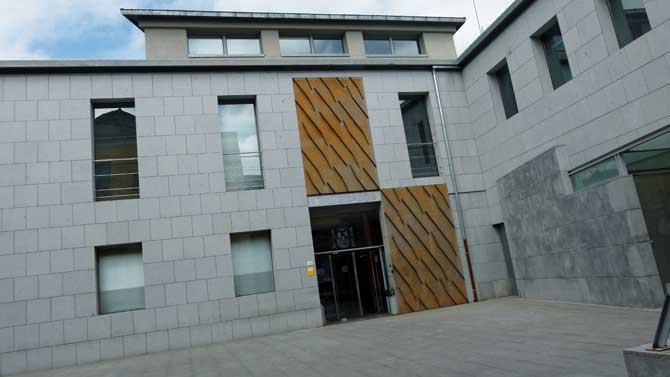 Edificio de los juzgados de Ávila.