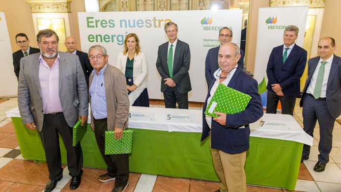 Homenaje a jubilados y veteranos de Iberdrola.