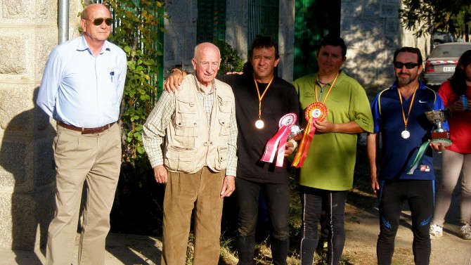 Fernando Moyano en el Raid de Ávila.