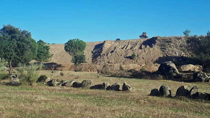 Antigua escombrera de Sotillo de la Adrada, restaurada en 2019.