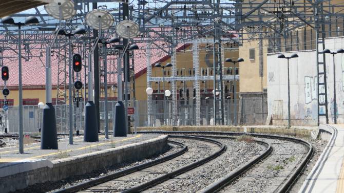 Estación ferroviaria de Ávila.