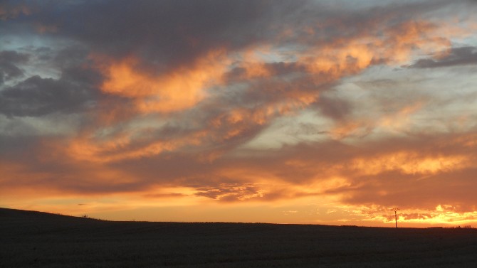 Atardecer. Foto: Luis Miguel G&oacute;mez Garrido.