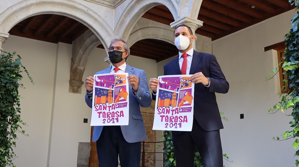 Félix Meneses, concejal de Deportes y Fiestas y José Ramón Budiño, teniente alcalde de Presidencia, Interior y Cultura