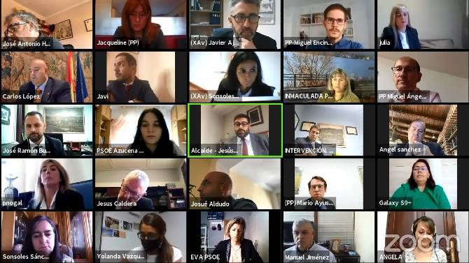 Imagen de archivo del pleno de ordenanzas hace un año.