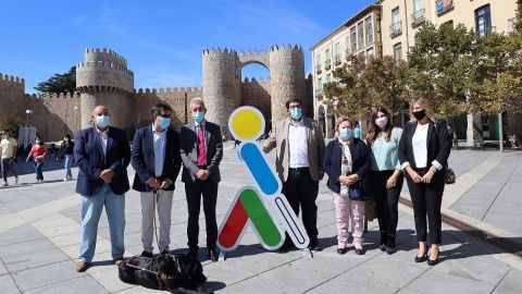 Presentación del nuevo logo de la ONCE