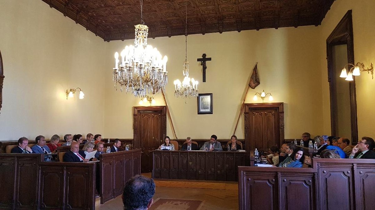 Pleno de septiembre en el Ayuntamiento de Ávila.