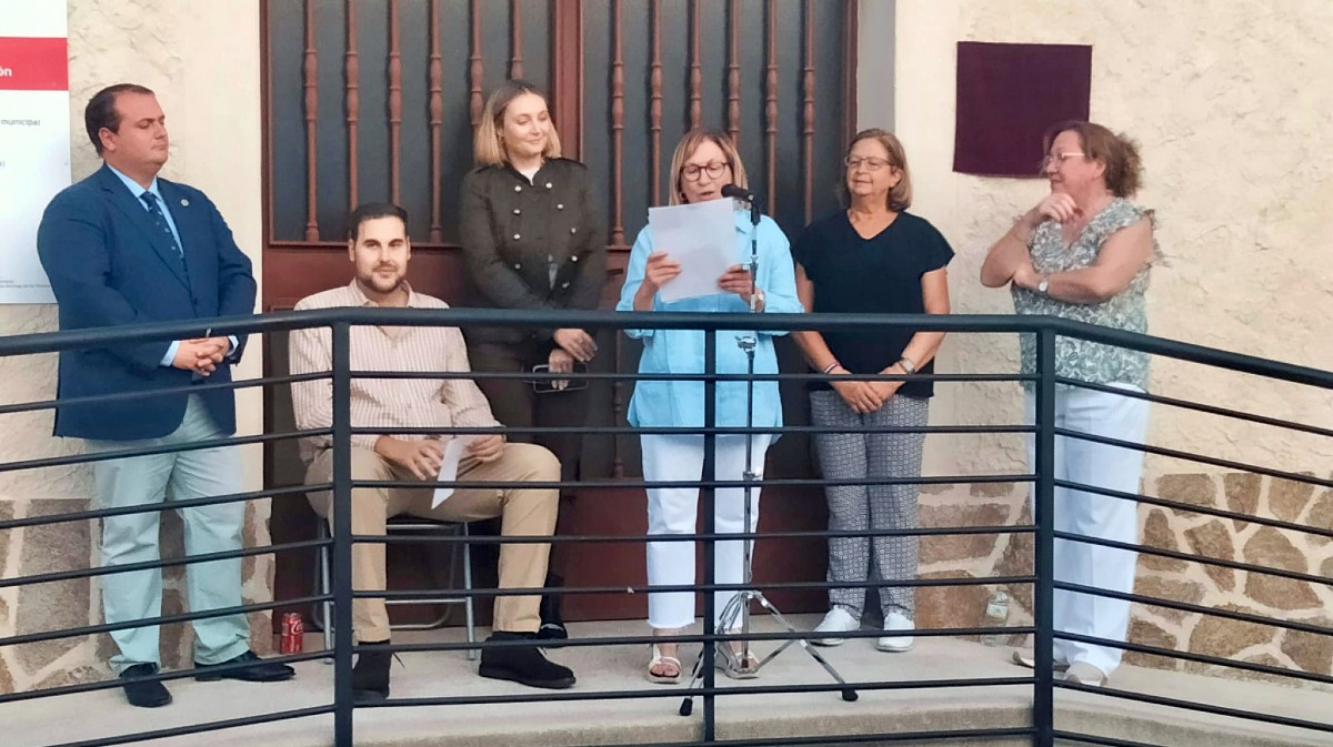 Inauguración del centro cultural de Santo Domingo de las Posadas.