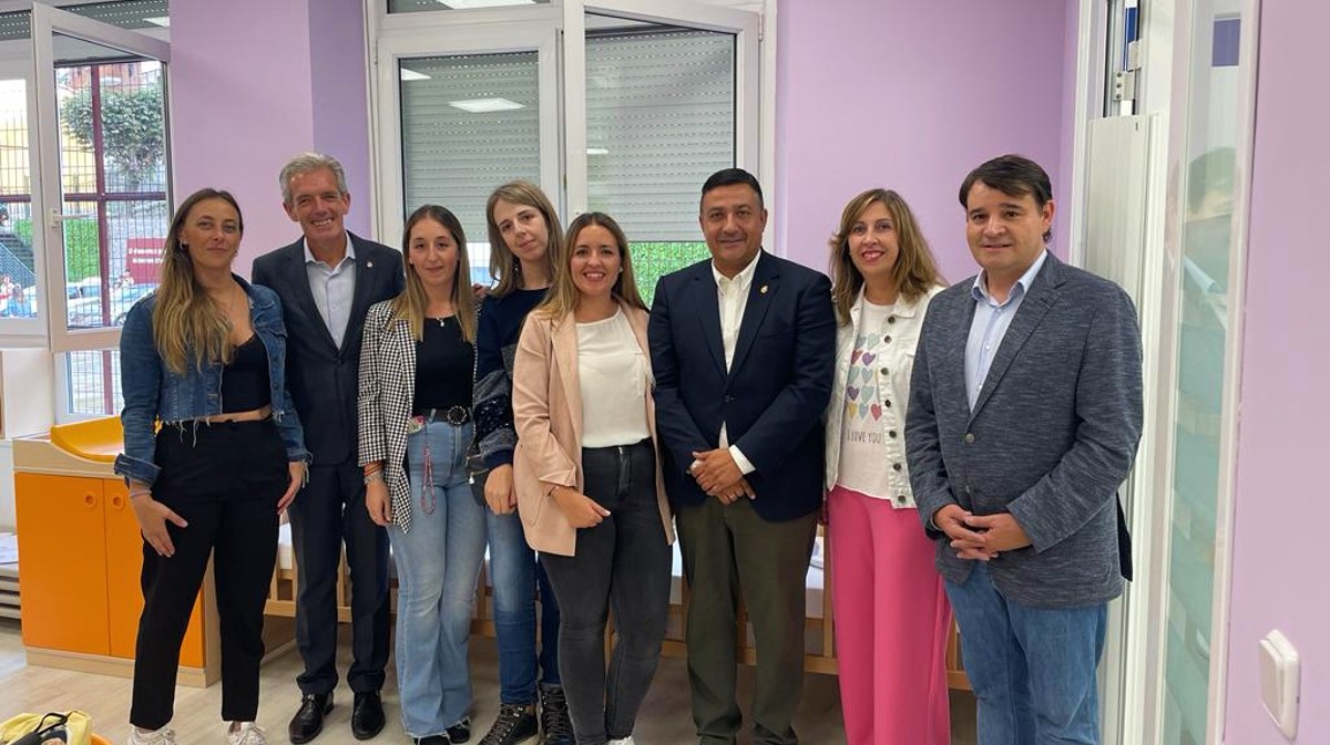 Inauguración de la Escuela Infantil de El Hoyo de Pinares.