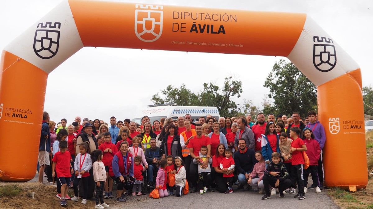 Marcha Solidaria de Villajero, en San Juan del Molinillo.
