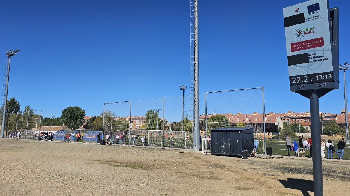 Campos de fútbol de Sancti Spíritu.