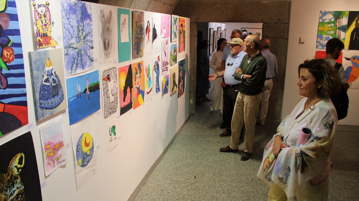 Exposición de los alumnos de los cursos de la Fundación Ávila.