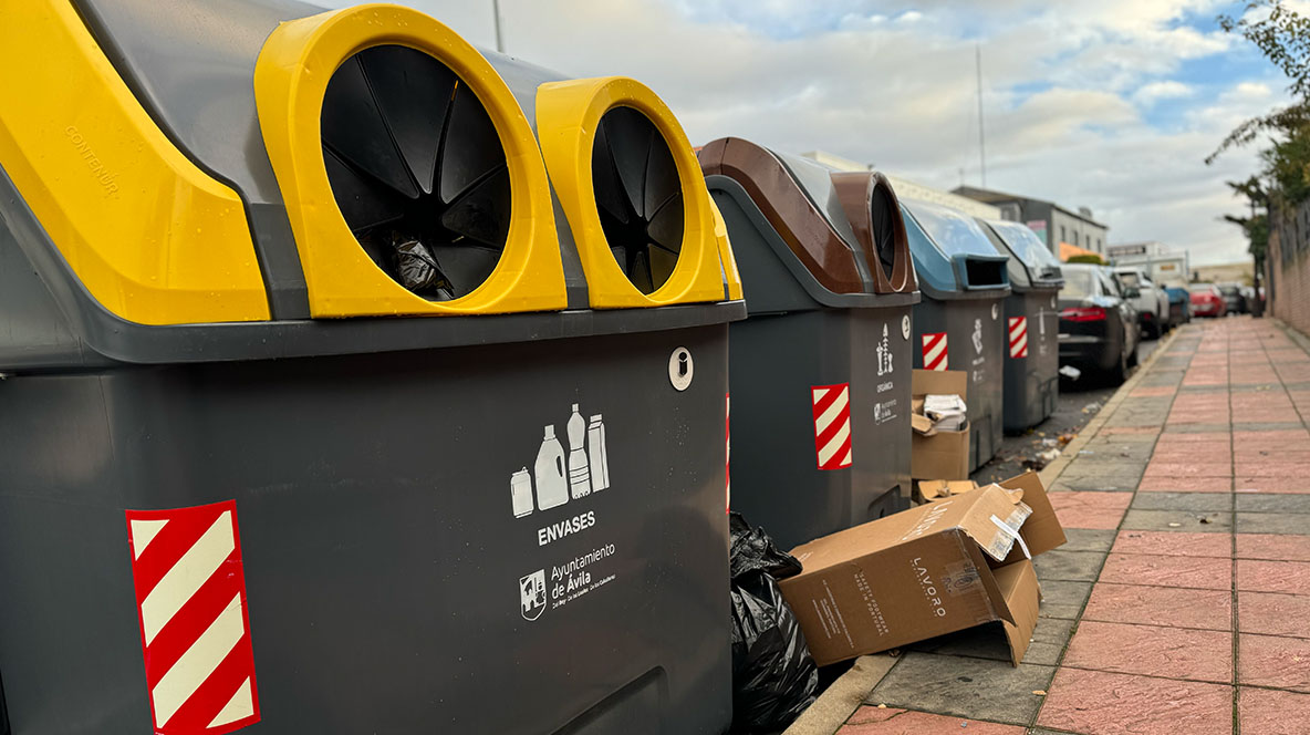 Nuevos contenedores en Ávila.