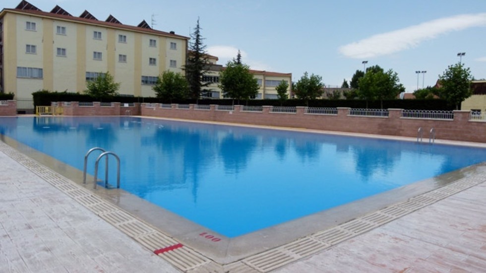 Piscinas de la Ciudad Deportiva.