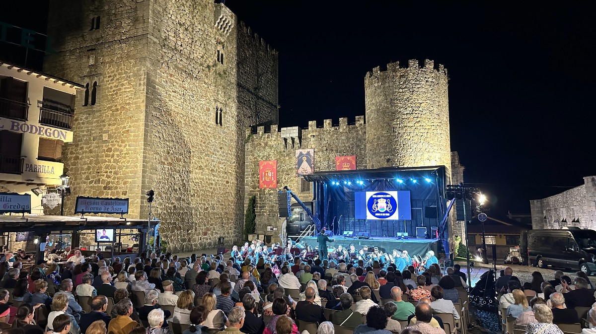 Concierto de la Banda Municipal de Arenas de San Pedro.