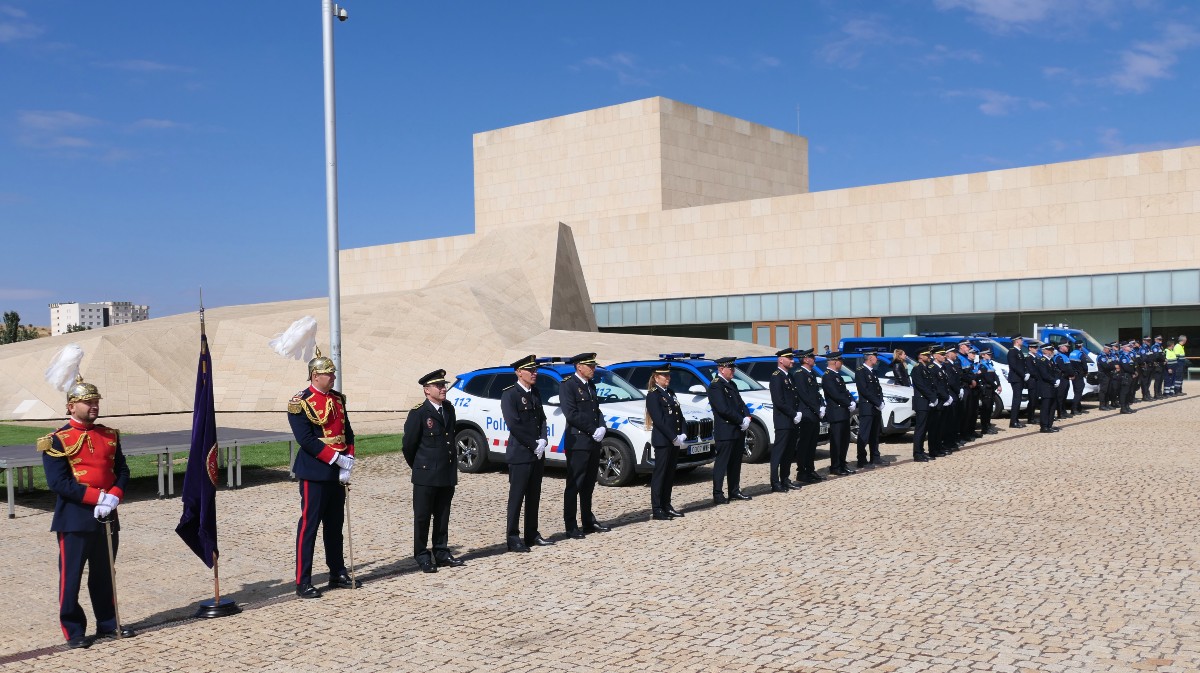 Actos con moitvo de la festividad de la Policía Local de Ávila.