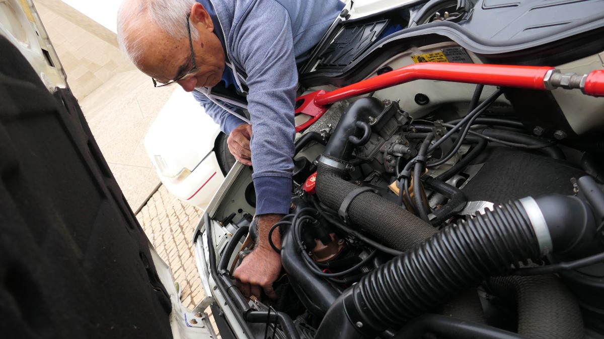 Concentración Renault 5 GT Turbo Ciudad de Ávila.