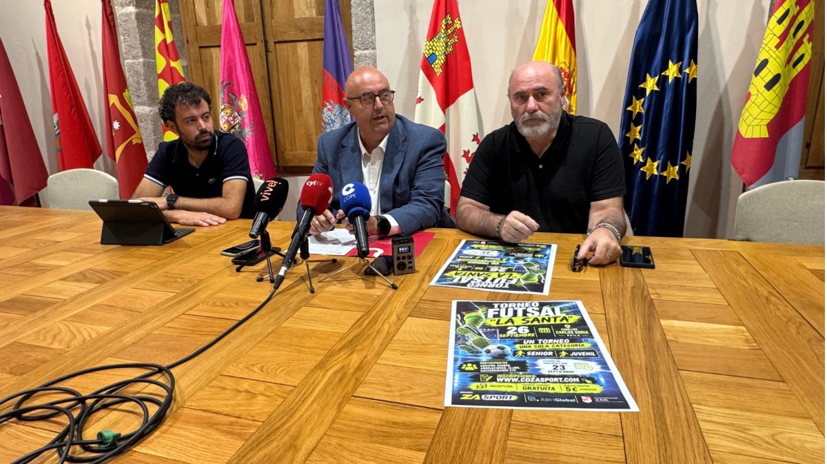 Presentaci&oacute;n de los torneos deportivos en las fiestas de La Santa