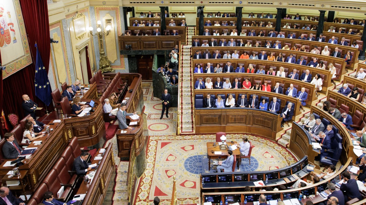 Pleno del Congreso de los Diputados.