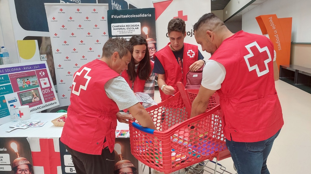 Campa&ntilde;a &lsquo;Vuelta al cole solidaria&rsquo; por Cruz Roja &Aacute;vila