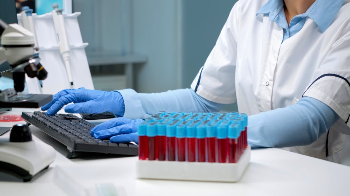 Laboratorio de an&aacute;lisiis.