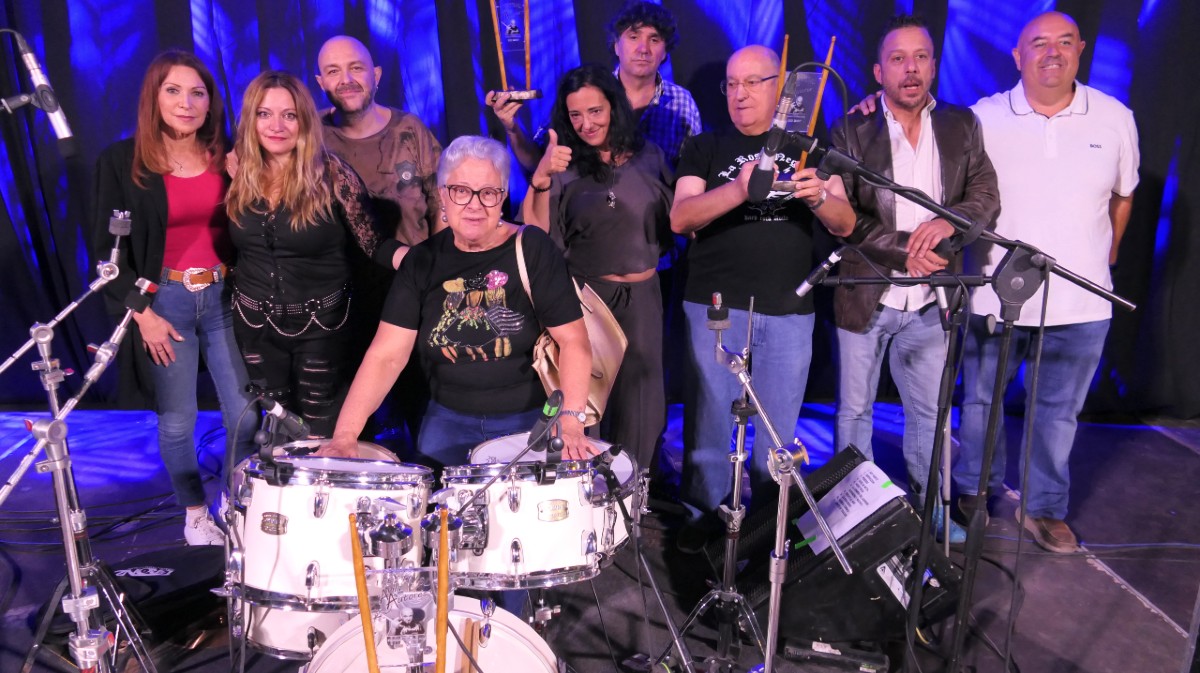 Homenaje al baterista Fernando Carretero en el Festival de Autores.
