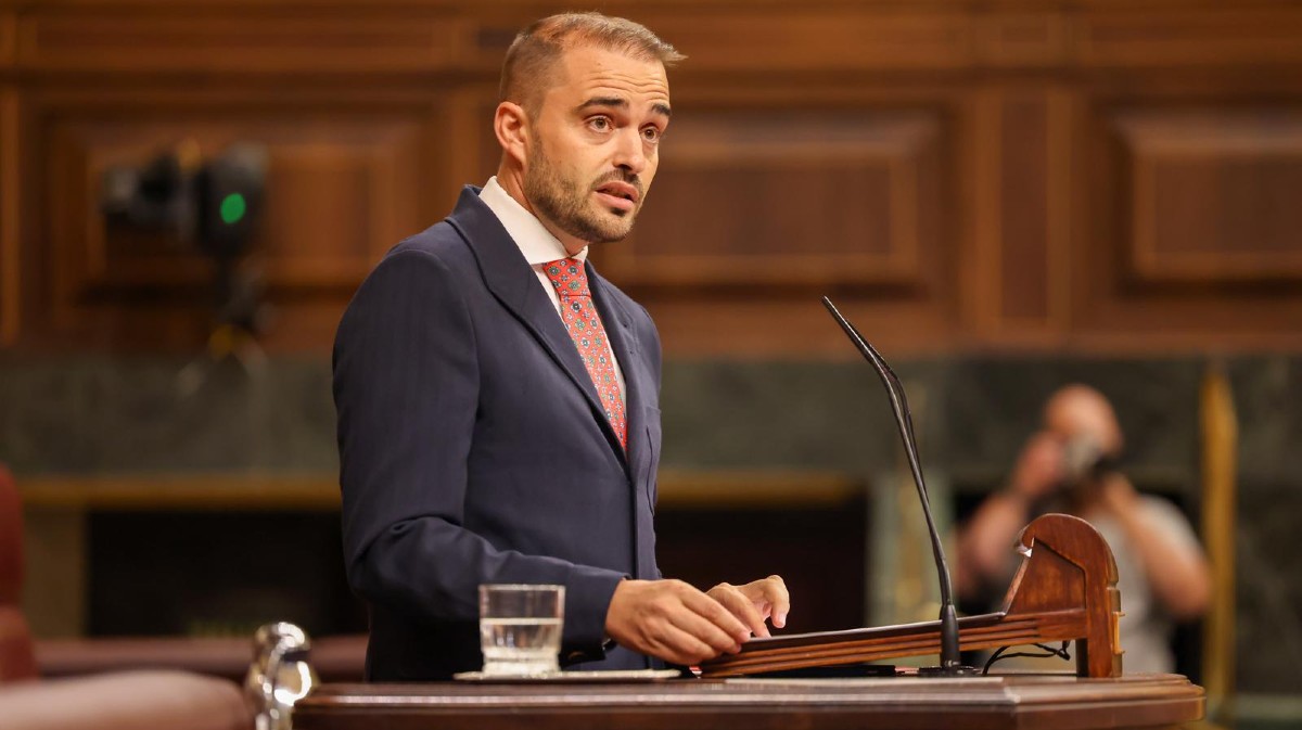 Manuel Arribas en su intervenci&oacute;n en el Congreso.