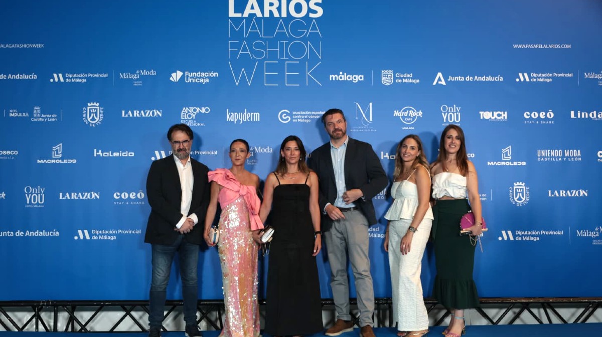 Dise&ntilde;adores de Castilla y Le&oacute;n en la Pasarela Larios M&aacute;laga Fashion Week.