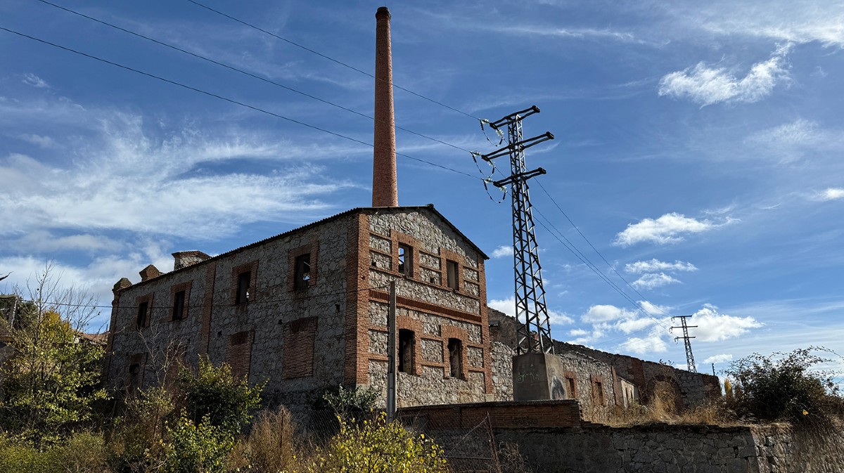 Antigua f&aacute;brica de la luz. Foto: Hispania Nostra.