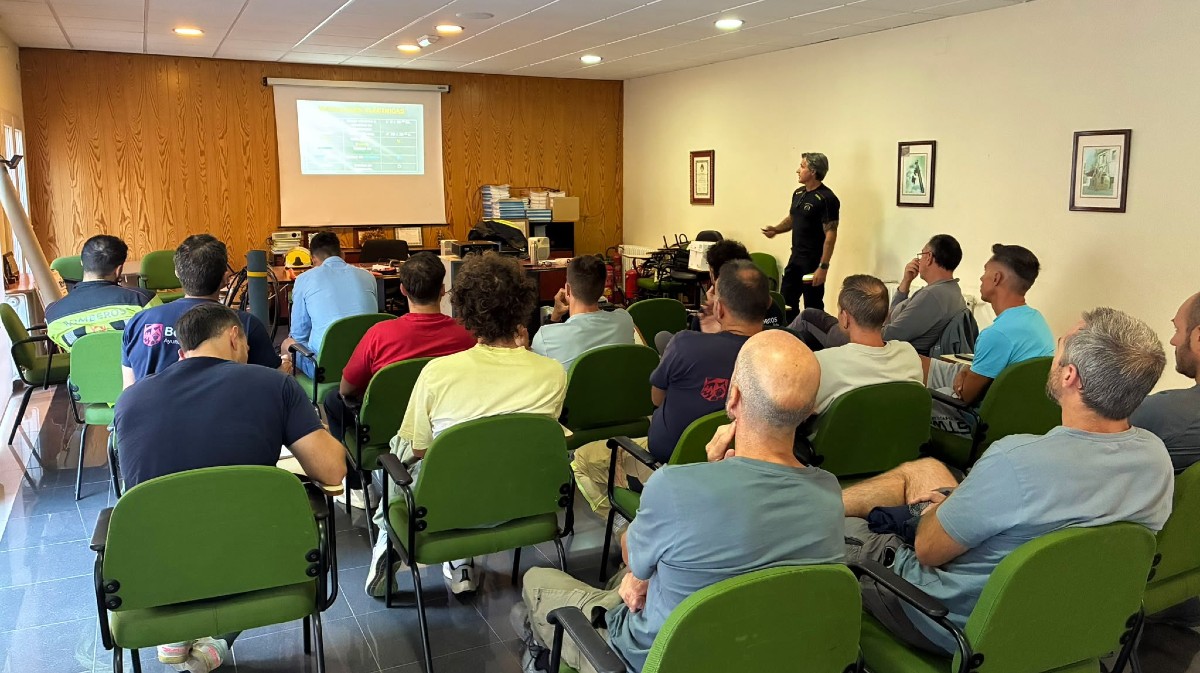 Jornadas de formaci&oacute;n de los bomberos de &Aacute;vila.