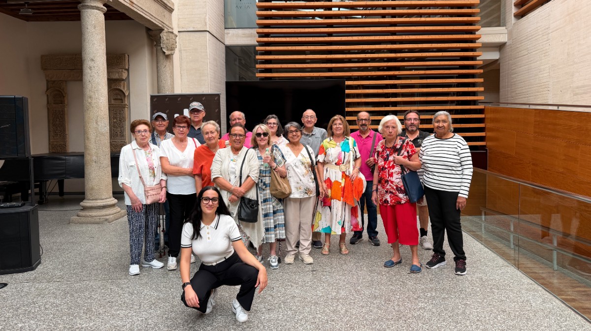 Participantes en la Red Salvia en el palacio de los Serrano.