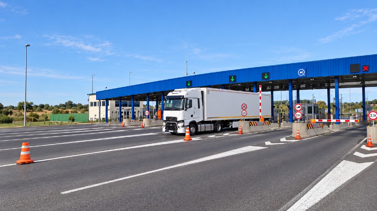 Peaje en la autopista AP-51.