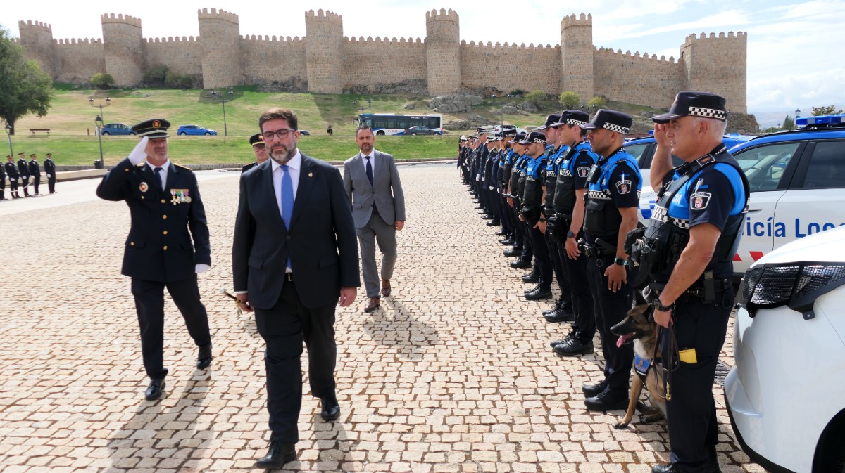 Festividad de la Polic&iacute;a Local de &Aacute;vila.
