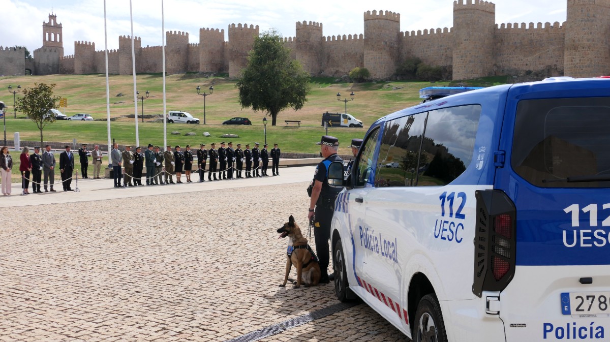 Festividad de la Polic&iacute;a Local de &Aacute;vila.