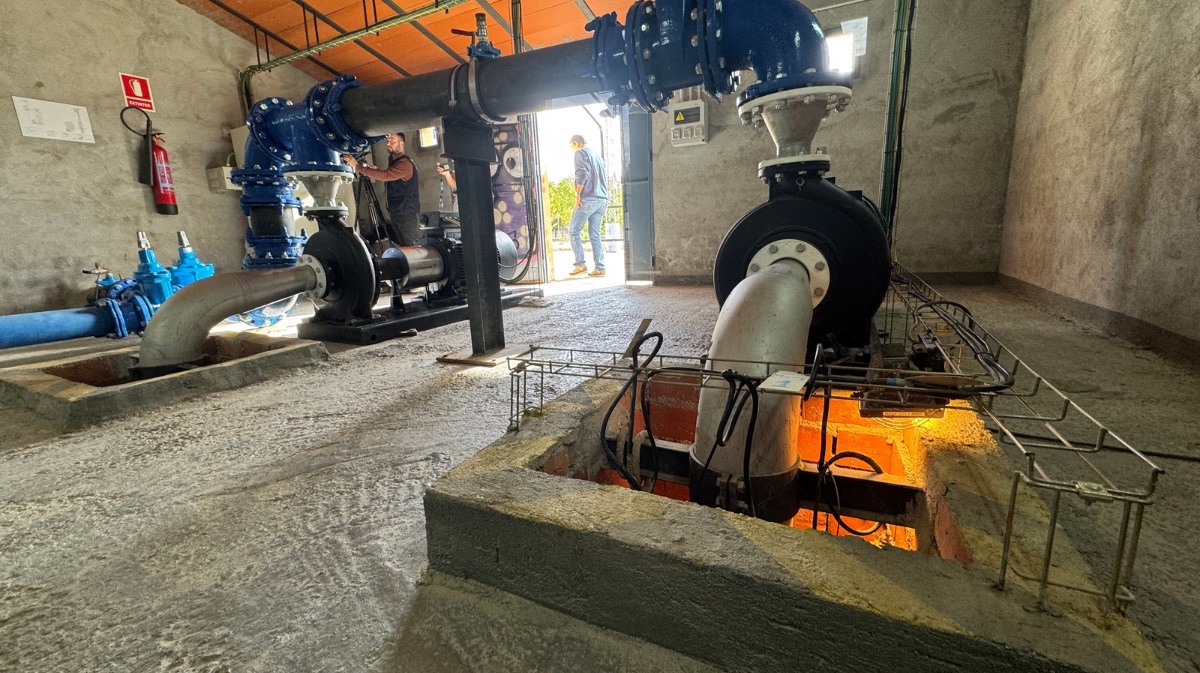 Bombeo de agua desde El Soto